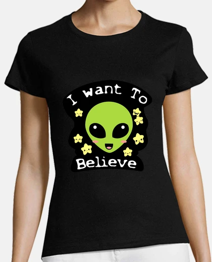 T-shirt voglio credere c