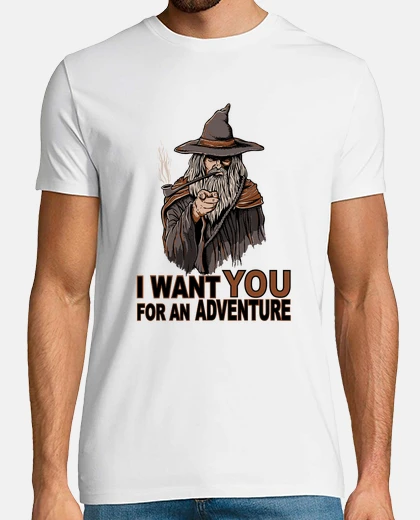 T-shirt voglio you for una adventure