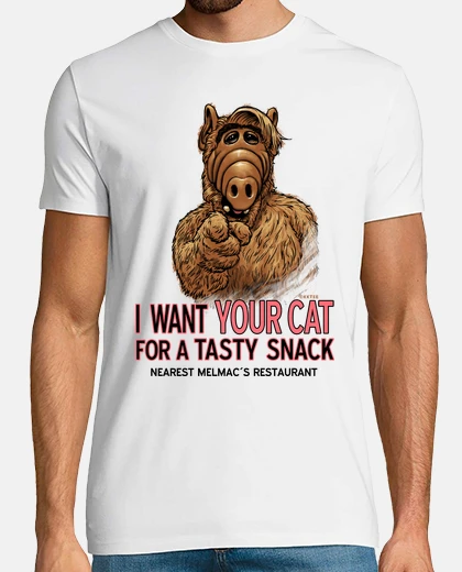 T-shirt voglio your gatto