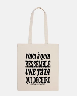 voici à quoi ressemble une tata qui déchire