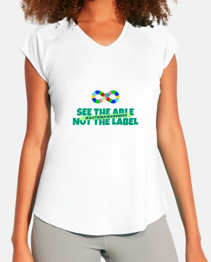 Tee-shirt voir le pouvoir et non l39étiquette