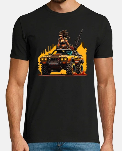 Tee-shirt Voiture Post Apocalyptique