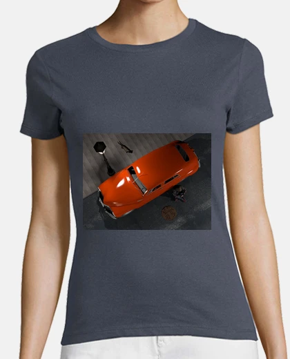Tee-shirt voiture rouge