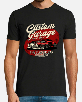 Tee-shirt voiture de garage personnalisée