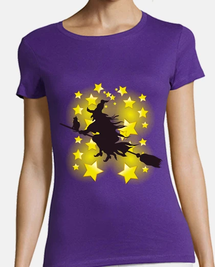 Tee-shirt Vol de sorcière and ou balai