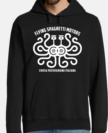 Sudadera volar motores espagueti