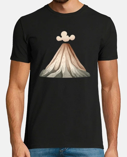 T-shirt volcano