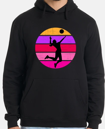 Sudadera voleibol niña retro voleibol femenino