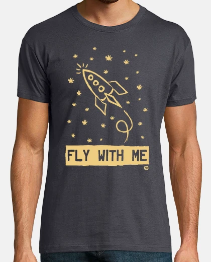 Tee-shirt voler avec moi