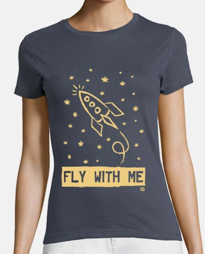 Tee-shirt voler avec moi