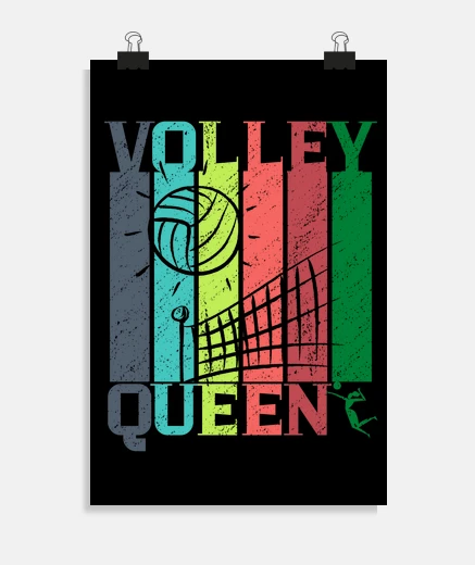 Poster volley queen valleyball
