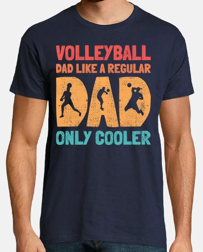 T-shirt Volleyball Dad Pallavolo Beach Volley