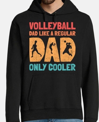 Felpa Volleyball Dad Pallavolo Beach Volley