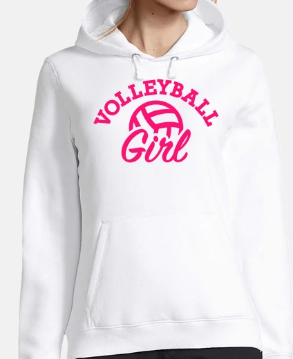 Hoodie volleyball girl
