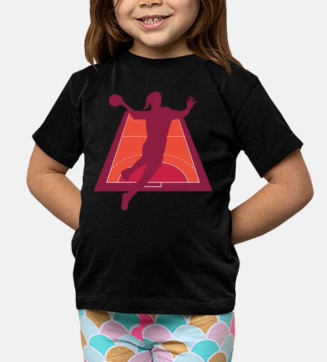 Children's volleyball girl