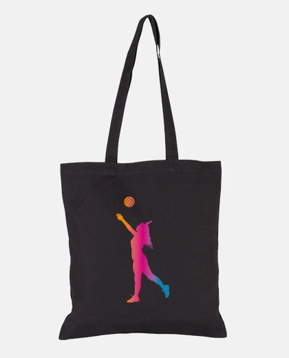 Bag volleyball girl