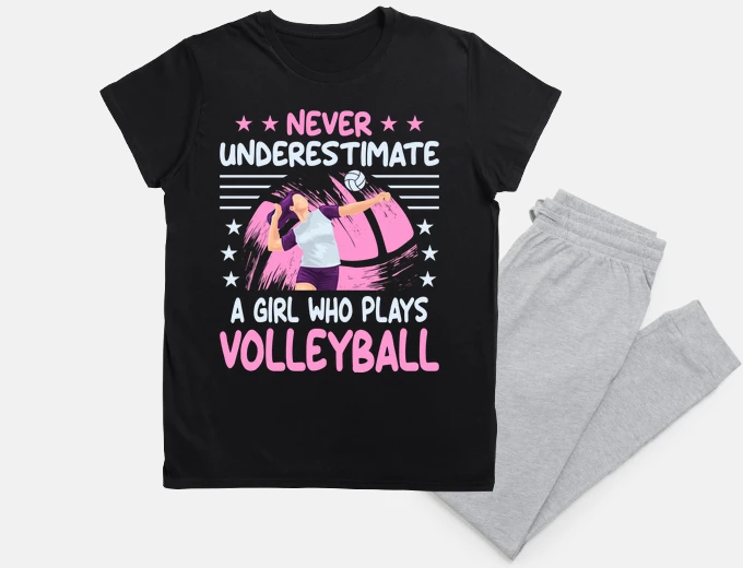 Pyjama volleyball girl beach volleyball volley