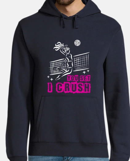 Hoodie volleyball girl volleyball player vinta