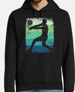 Volleyball Player Retro Beach Volleybal