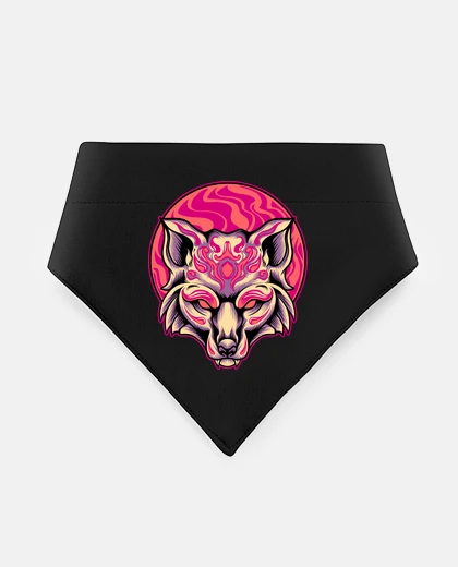 Mascotas volpe kitsune giapponese