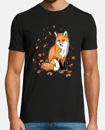 T-shirt volpe nlei notte
