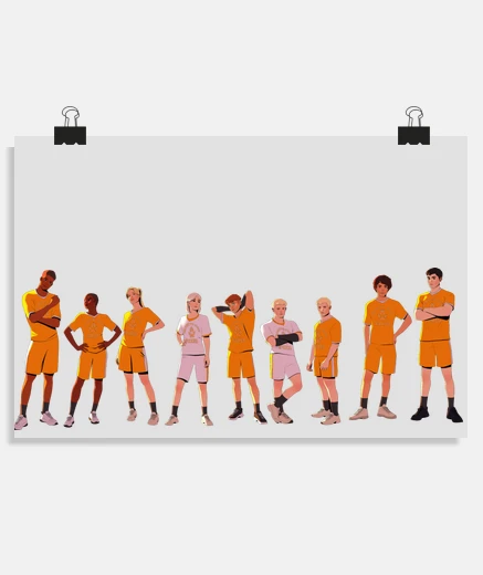Poster volpi il tribunale dlei trincea all for