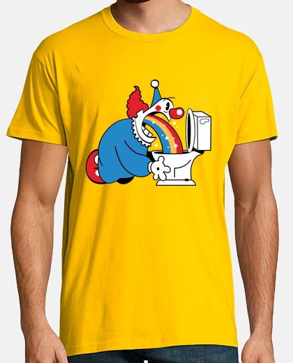 Tee-shirt vomir rainbows