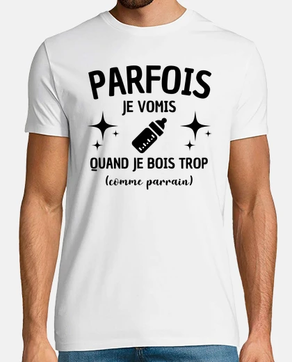 T-shirt vomito padrino umorismo bibita nipote n