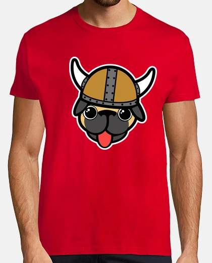 T-shirt vongola pug