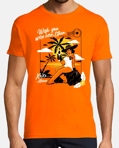 T-shirt vorrei che you fossi qui ethan