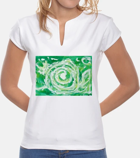 T-shirt vortice di luce