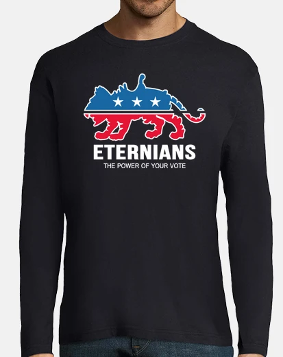 T-shirt vota gli eterni