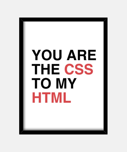 Cadre vous êtes le css à mon html