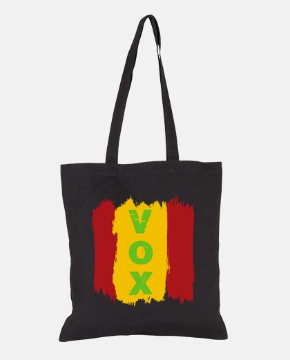 Bolsa VOX bandera