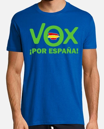 Camiseta vox por espana laTostadora