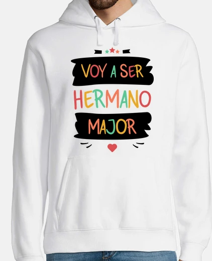 Sudadera Voy a ser hermano major