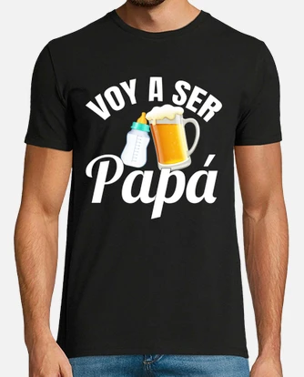 Playera voy a ser papa futuros padres embaraza. laTostadora Mexico