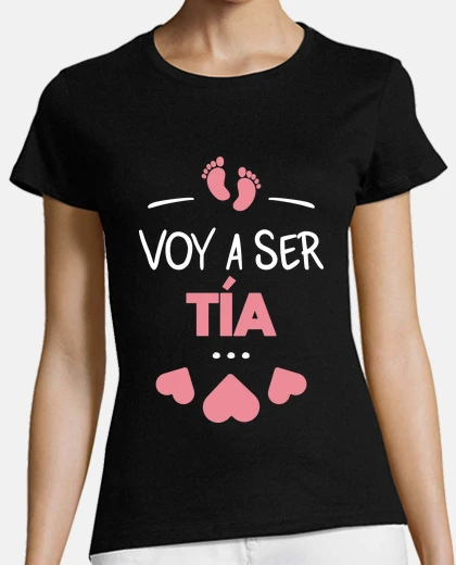 Playera Voy a ser tia