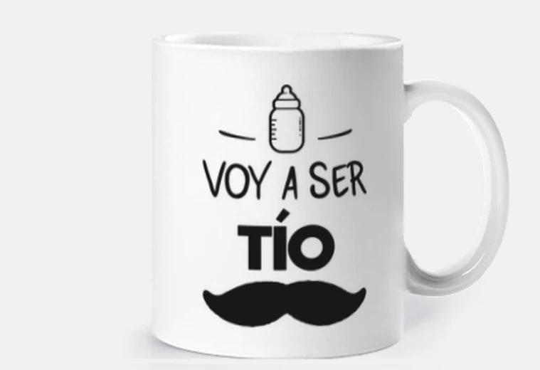 Taza Voy a ser tio