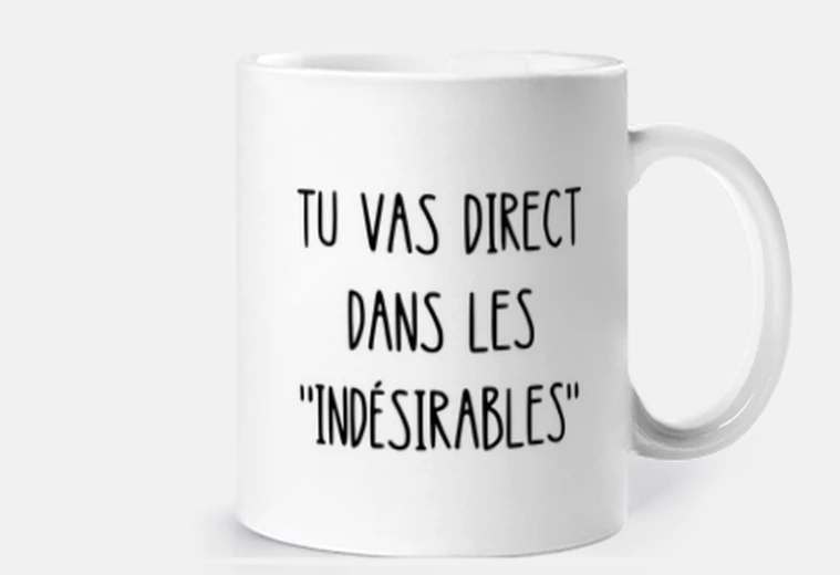 Taza voy directo a la chatarra
