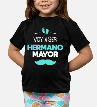 Camiseta voy a ser hermano mayor hot sale