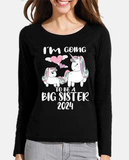 Voy A Ser Una Hermana Mayor 2024, Hermana Mayor 2024 Bebé T-Shirt