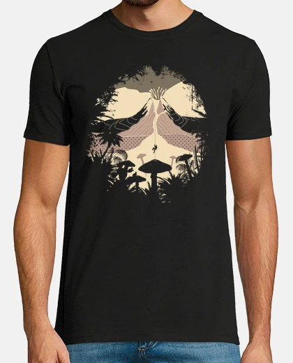 Tee-shirt voyage au centre de la terre