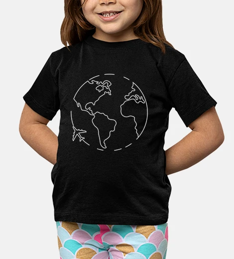 Vêtements voyage touristique carte du monde avent