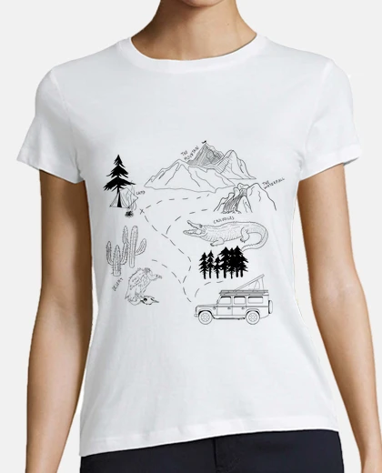 Tee-shirt voyages et aventures