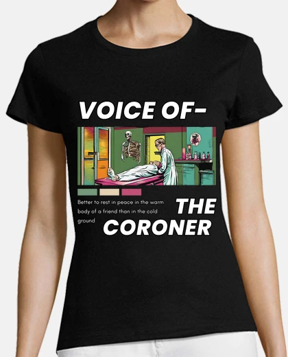 Playera voz del forense