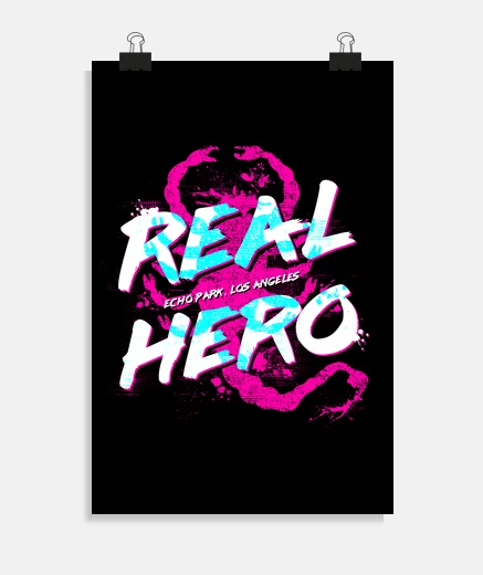 Poster vrai héros