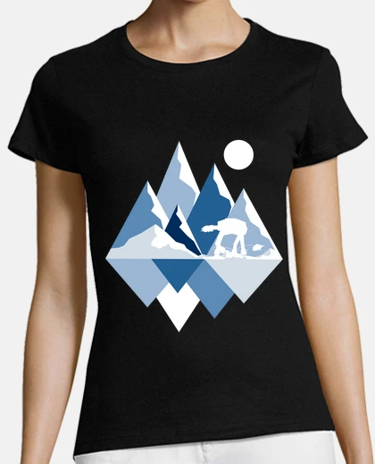 Tee-shirt vue de la planète de glace