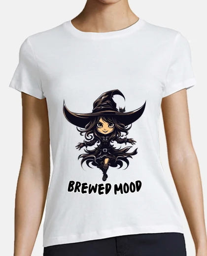 Playera Vuelo Nocturno Místico con lema