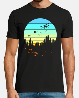 Vuelo por el bosque